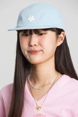 EOHWORKS フラワーブルーキャンプキャップ