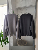 VENTIQUE ピグメントブラッドスウェットシャツ 2colors