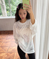 FOREST GIRL COLLAGE LONG SLEEVE