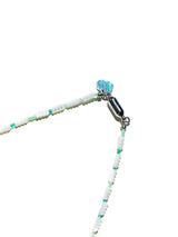 WHiTE & MiNT DRiZZLE NECKLACE #125