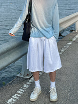 ONL One tuck bermuda pants
