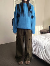 [MADE] Tonizen Pocket Cotton Banding Long Wide Cargo pants