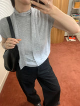Scarf tie knit