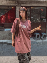 ゼロピグメントオーバーサイズ半袖Tシャツ