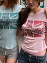 ロンドンレオパードTシャツ