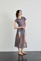WITTY KNIT ONE-PIECE / MOCHA