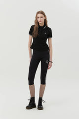 LINE POINT SHORT LEGGINGS