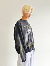 VENTIQUE ウォッシングナイトメアスウェットシャツ 1color