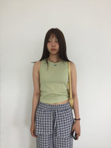 クルーネックニットナシ (4color)