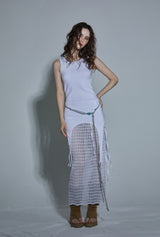 STRING SLEEVELESS TOP