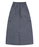 RAFINA カーゴバンディング バックスリット ロングスカート