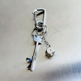 Roll & Key Keychain
