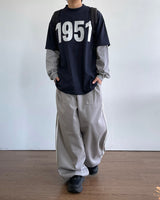 二重レイヤードロングスリーブ