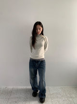 ソヤンデニムワイドパンツ