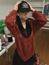 soft unbal knit (2color)