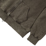 [24SS LSD COLLECTION] MUGUNG Vintage Zip-up Hoodie_Brown
