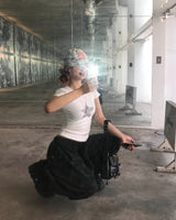 レオパードスターTシャツ