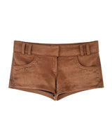 nova suede stud low short PT