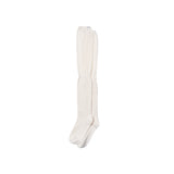 Ribbed Side-Line High Knee Socks_3 color