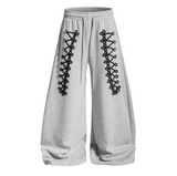Zerina Lace-Up Wide Pant