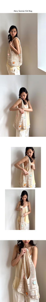 Mery summer knit bag