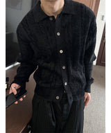 [F/W]ケーブルアンゴラカラカーディガン(6color)