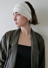 Lace Flower Hair Band_Ivory