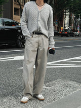 ASCLO Grown V Knit Cardigan (12color)