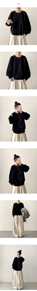 Bor dotom Round Knit