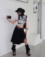 [UNISEX] トロット ストリング サファリ カウボーイ バケット ハット