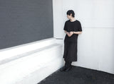 [DOJINOI] TEXTURE TEE BLACK