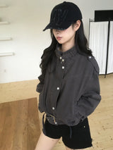 Belted Washed Jacket