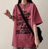 ワネレタリング オーバーフィット半袖Tシャツ