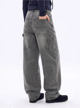 BTB : CURVE PANEL JEANS [DEEP GRAY CORE]