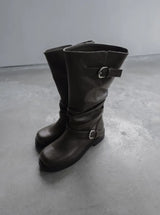 1215 ベルト ストラップ ロングブーツ (3cm)