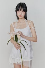 PURITY DRESS white