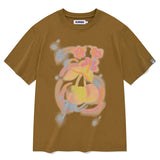 チェリーブラーグラフィックTシャツ [カーキ]