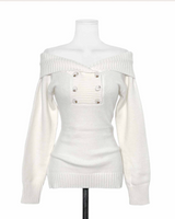 phillip two-button off-shoulder nt
