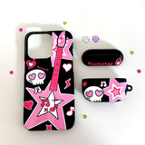 [MADE] KITSCH ROCKSTAR BLACK PHONECASE