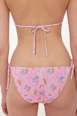 [Spring Pony_pink] String Bikini Set