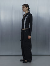 CROSS MULTI CARGO PANTS / BLACK
