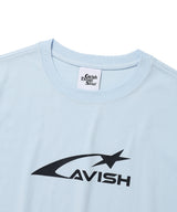 W スペースロゴ半袖Tシャツ BLUE(CV2EMFT519A)