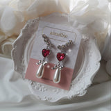 Rosepink Heart Love Wing Piercing