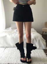 Confi Rivet Cotton Shorts