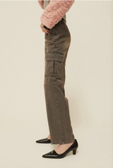 Ash pocket cargo jeans