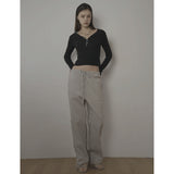 COTTON CANDY PANTS-LIGHT GRAY