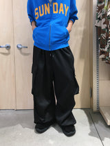 Float Big Pocket Pintuck Cargo Sweatpants 2C