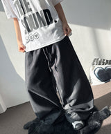 Formi Basic Wide Banding Semi-Balloon Pants 2color