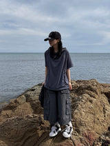 cation d-ring bermuda pants