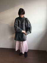 レッテグランジハーフネックナイトガウン (1color)